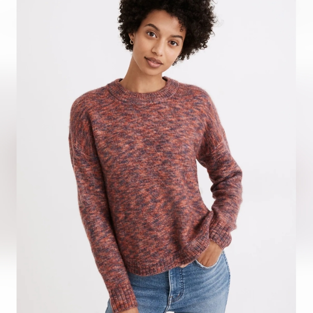 Madewell side-button Pullover sweater